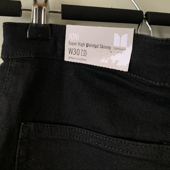 Topshop Joni Jeans (never worn) - Picture 5 of 6